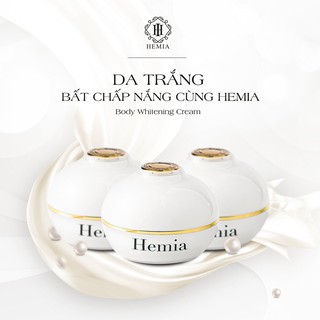 Kem Body Thạch Tuyết Hemia trắng da dưỡng ẩm chống nắng toàn thân Hàn Quốc