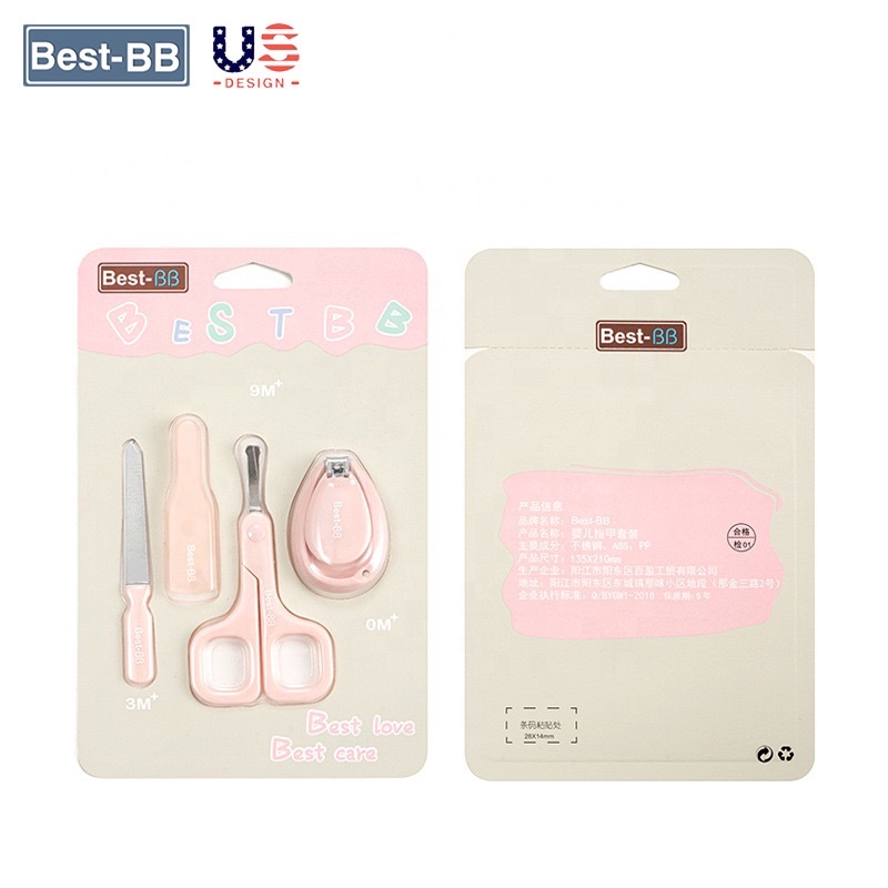 [Mã 267FMCGSALE giảm 8% đơn 500K] (Sét 3) BooBoo Baby - Bộ Bấm Móng Tay Best BB 03 Chi Tiết An Toàn Cho Bé