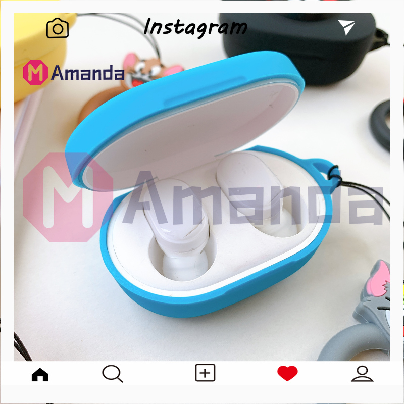 🌟In stock🌟M01 Redmi airdots case xiaomi airdots case earphone cover AirDots Youth Edition Wireless Headset case