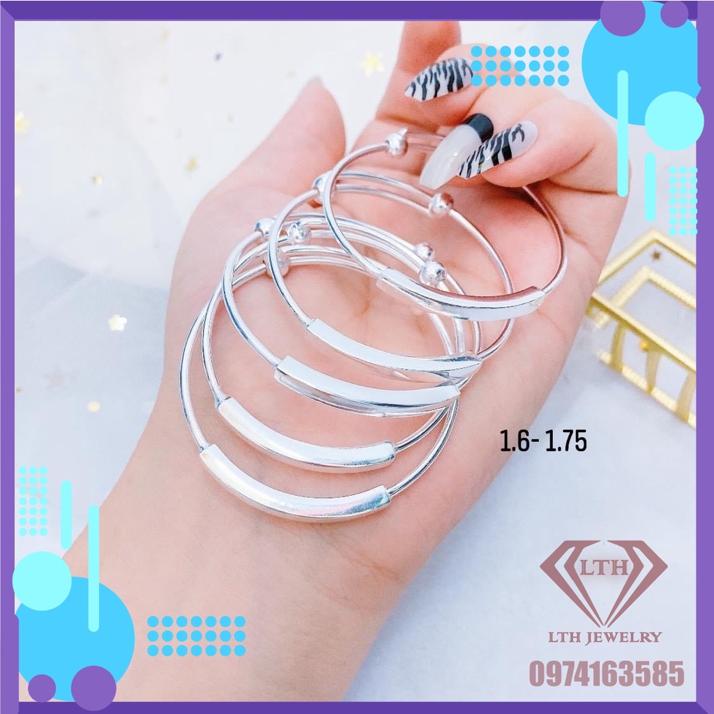Vòng tay bạc ta cho bé vòng khắc laze vòng khắc thông tin của bé Miễn phí công khắc