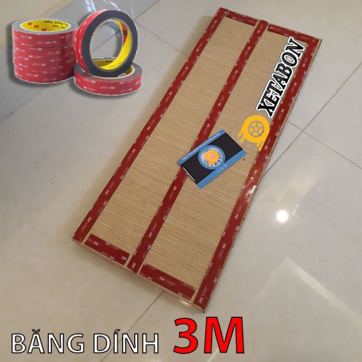 Băng Keo Dính 3M Siêu Dính - Cuộn Băng Dính 2 Mặt 3M Tong Suốt chuyên dụng nội thất ô tô