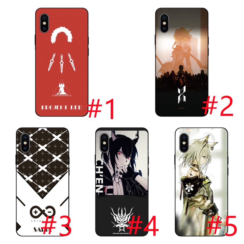 Ốp Điện Thoại Mềm In Hình Arknights Cho Iphone 4 4S 5 5S 5C 6 6S Plus XR