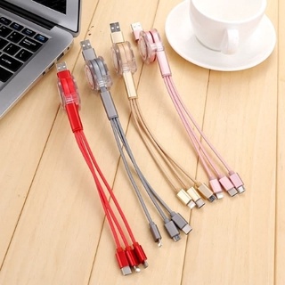 [Giá hủy diệt] Dây Sạc 3 Đầu Rút Gọn