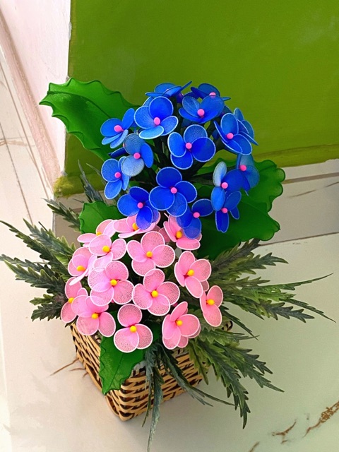 CẨM TÚ CẦU • Hydrangea • Hoa voan • Hoa trang trí • Hoa vải handmade