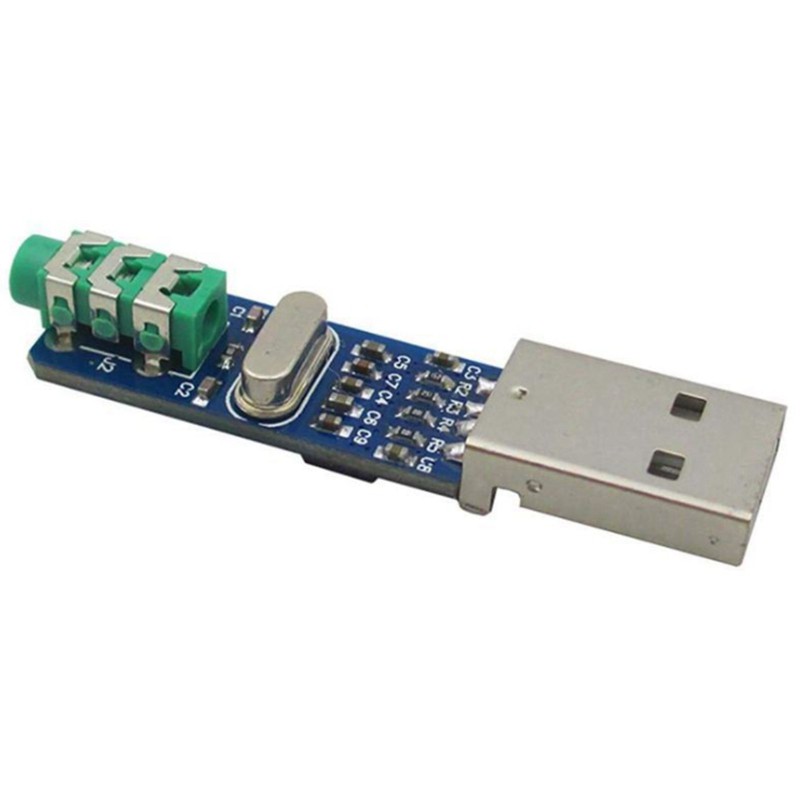 BITS Mạch Giải Mã Usb Âm Thanh 5v Mini Pcm2704 Usb Dac Hifi Cho Arduino Raspberry Pi 16 Bit