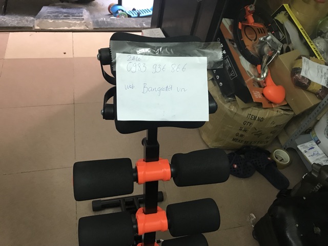 Máy tập cơ bụng New Six Pack Care 2018 có đạp chân