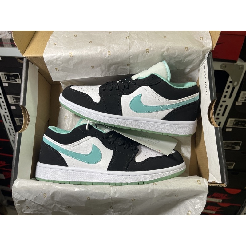 giày Air Jordan 1 Low Island green | JD 1 bản cao cấp