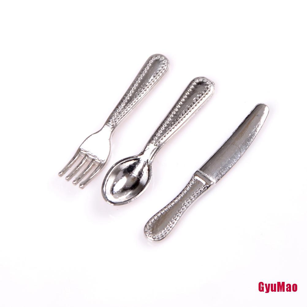 Bộ 12 Dụng Cụ Sửa Chữa Và Nĩa Mini Dành Cho Nhà Búp Bê