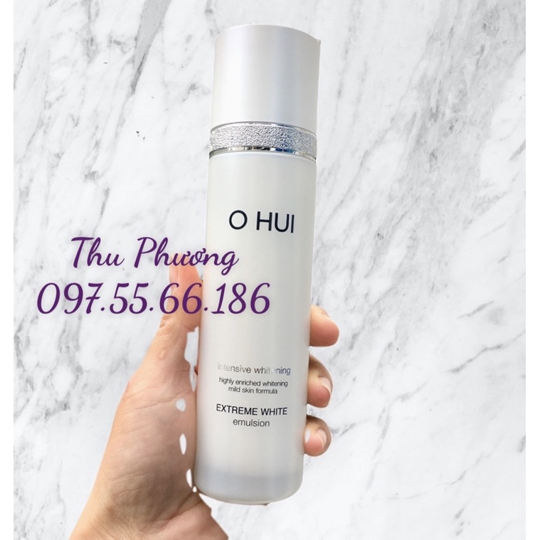 sữa dưỡng trắng da ohui white 130ml ( tách set)
