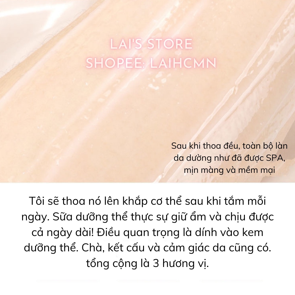 Sữa Dưỡng Thể Ginbi Fragrance Silky Body Lotion (237ml) Tươi Mát, Không Bết Dính, Dưỡng Ẩm, Dễ Hấp Thụ, Làm Sáng Màu Da