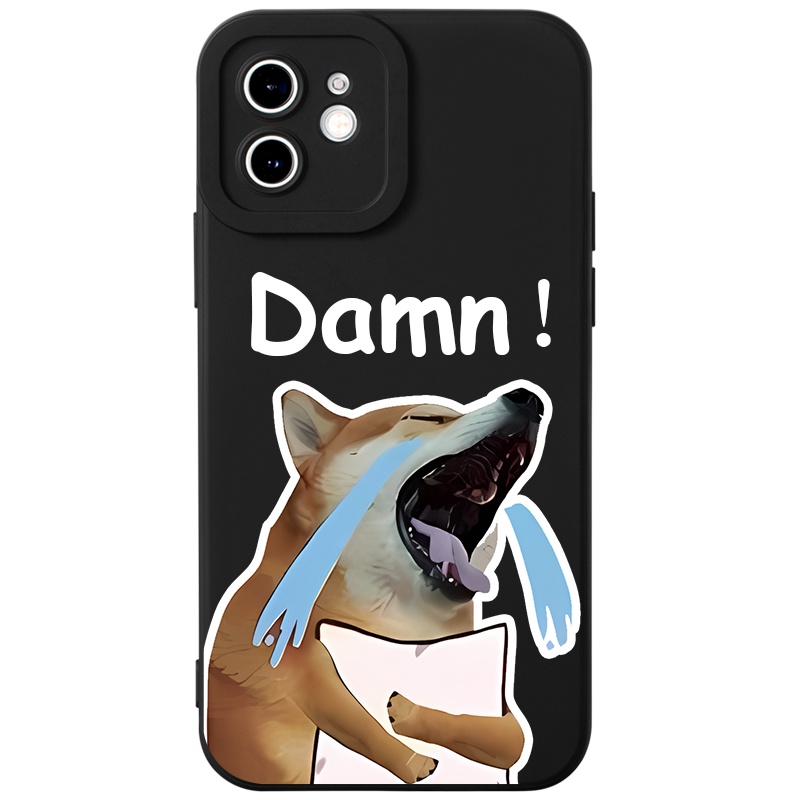 Ốp lưng JEERO hoạt hình cặp đôi dễ thương đẹp độc lạ Cho iPhone 14 13 12 11 Pro Max SE 2020 X XR XS 8 7 ip 6S 6 Plus kute HFF1434