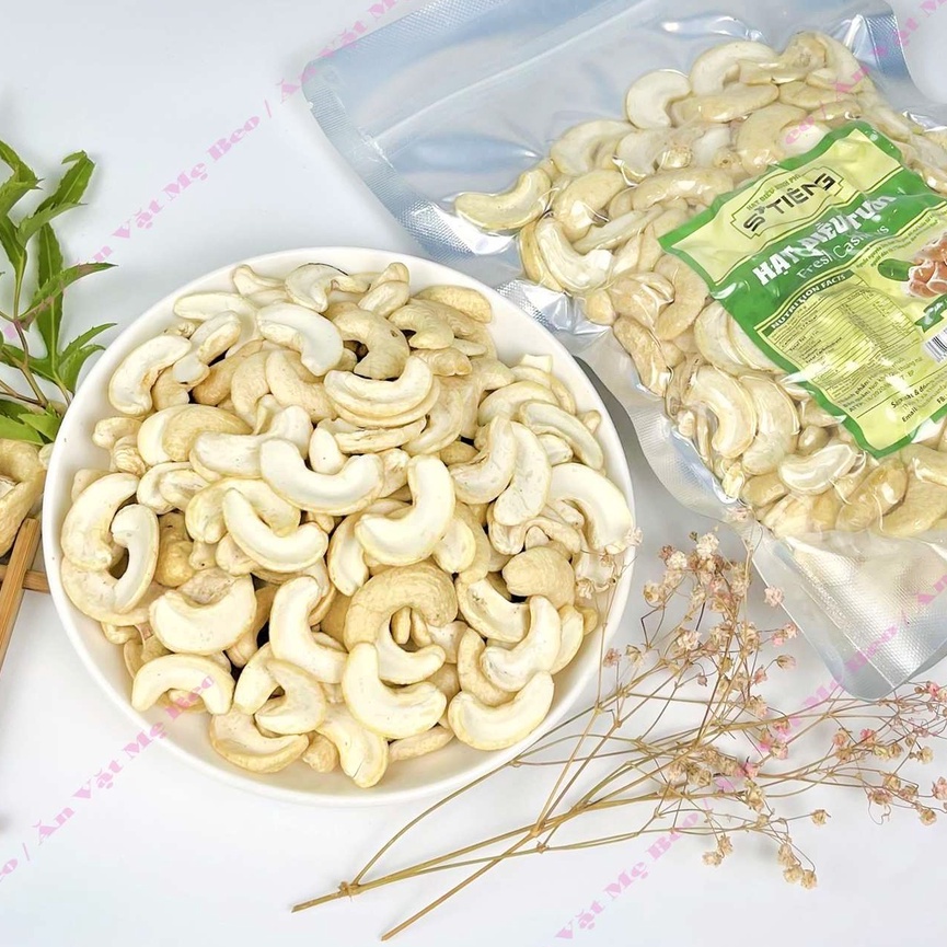 500Gr Hạt điều tươi hữu cơ Bình Phước vỡ đôi ba