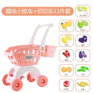 Xe đẩy đồ chơi kèm chi tiết đồ chơi_HOT2020