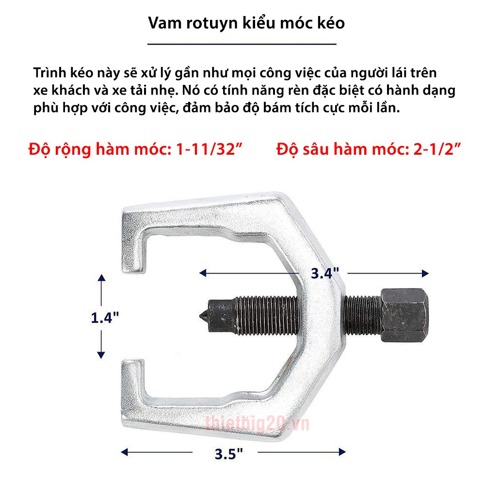 Bộ vam cảo rotuyn 5 chi tiết GDC17