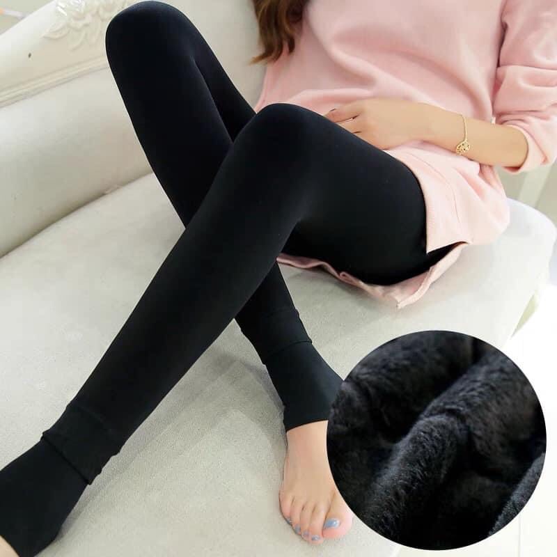 Quần tất lót lông DẪM GÓT giữ nhiệt cho nữ siêu hot | BigBuy360 - bigbuy360.vn