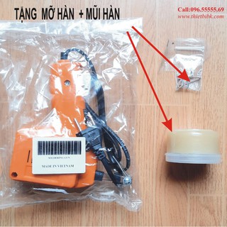 COMBO Mỏ hàn xung BK 220V 100W, Mỡ hàn, [KHUYẾN MÃI MŨI HỢP KIM CHỐNG OXY HÓA]