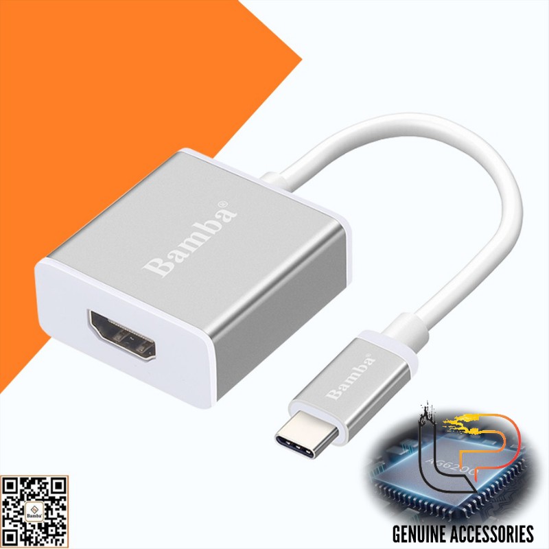 CÁP CHUYỂN USB TYPE-C RA HDMI BAMBA B5