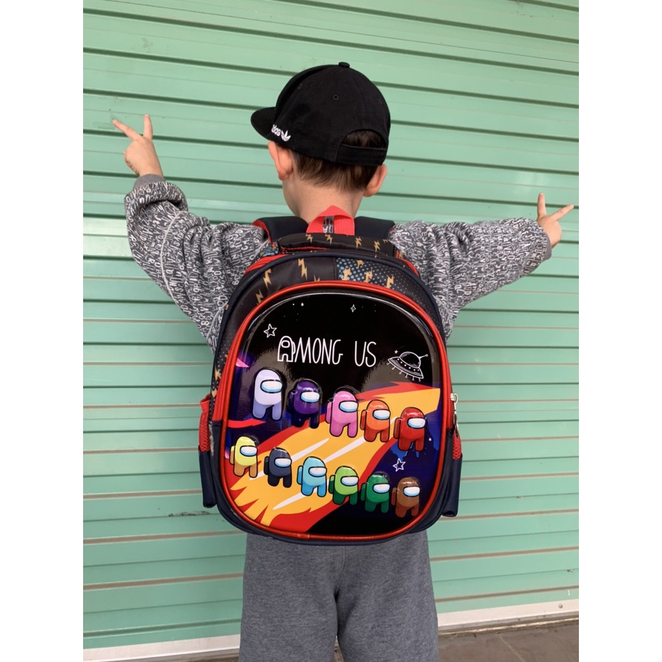 Bao lô in hình nổi đáng yêu cho bé