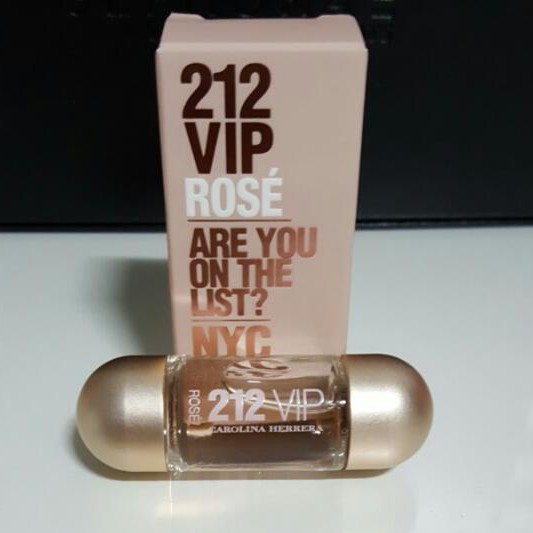 [ mini ] Nước hoa Nữ 212 Vip rose are you on the list NYC EDP (5ml) Authentic