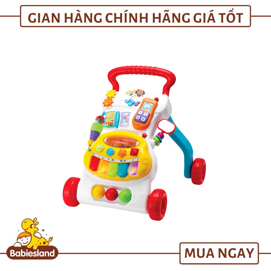 Xe tập đi đa năng có bàn nhạc Winfun 0804 chính hãng