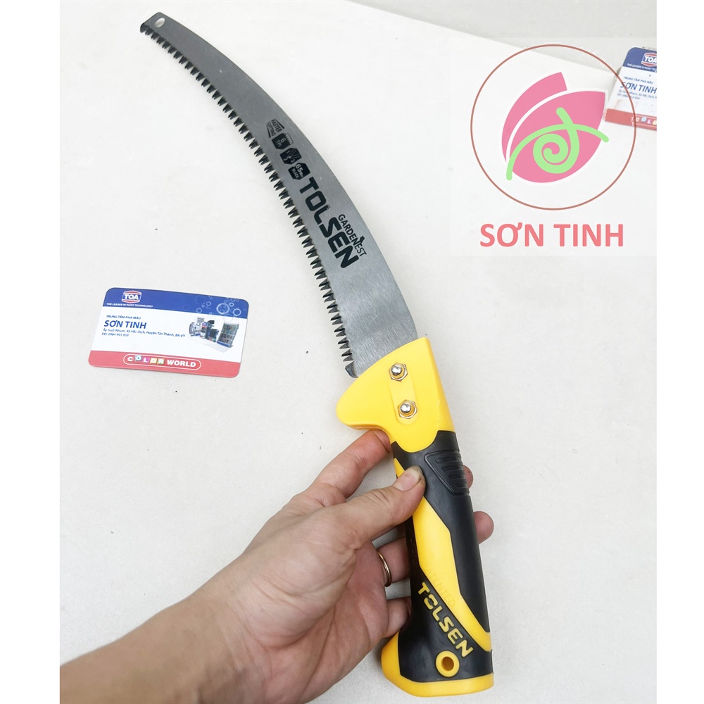 Cây cưa lưỡi cong, thép chống mòn 65Mn cao cấp 330mm Tolsen 31016 31045