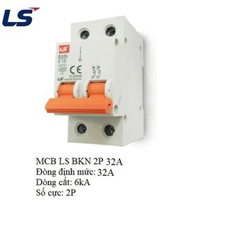 Cầu dao MCB LS BKN - 40A 6kA 2P