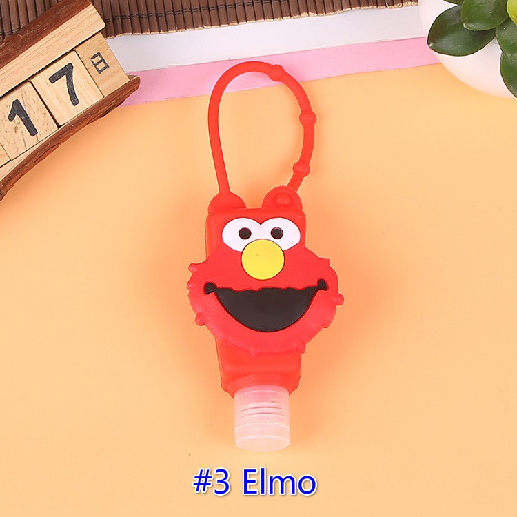 Dây giữ hoạt hình Disney kèm lọ đựng nước rửa tay