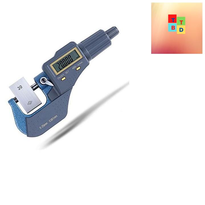 Thước Panme điện tử 0-25mm- Thước kẹp panme điện tử độ chia 0.001mm