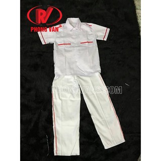 Đồng phục nghi thức đội viên quần dài áo ngắn