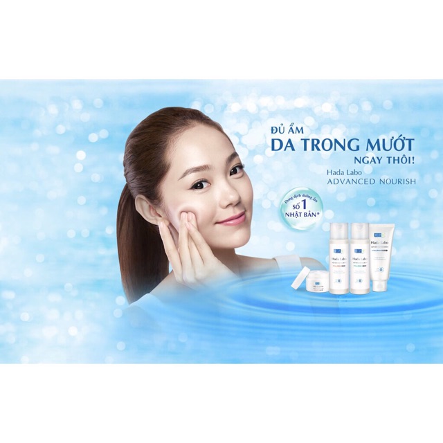 Dung dịch dưỡng ẩm hadalabo advanced nourish 100ml hoặc 170ml dành cho da dầu/ da thường | BigBuy360 - bigbuy360.vn