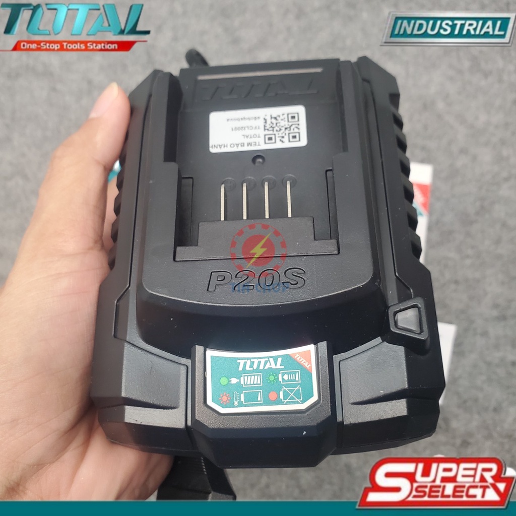 MÁY KHOAN VẶN VÍT DÙNG PIN TOTAL 20V TDLI20011