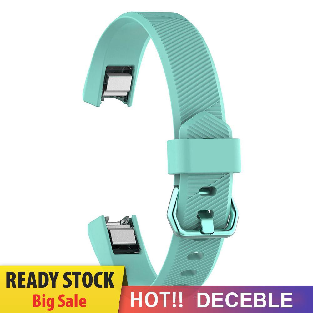 Deceble Silicone Adjustable Watch Band Bracelet Wrist Strap for Fitbit Alta HR S