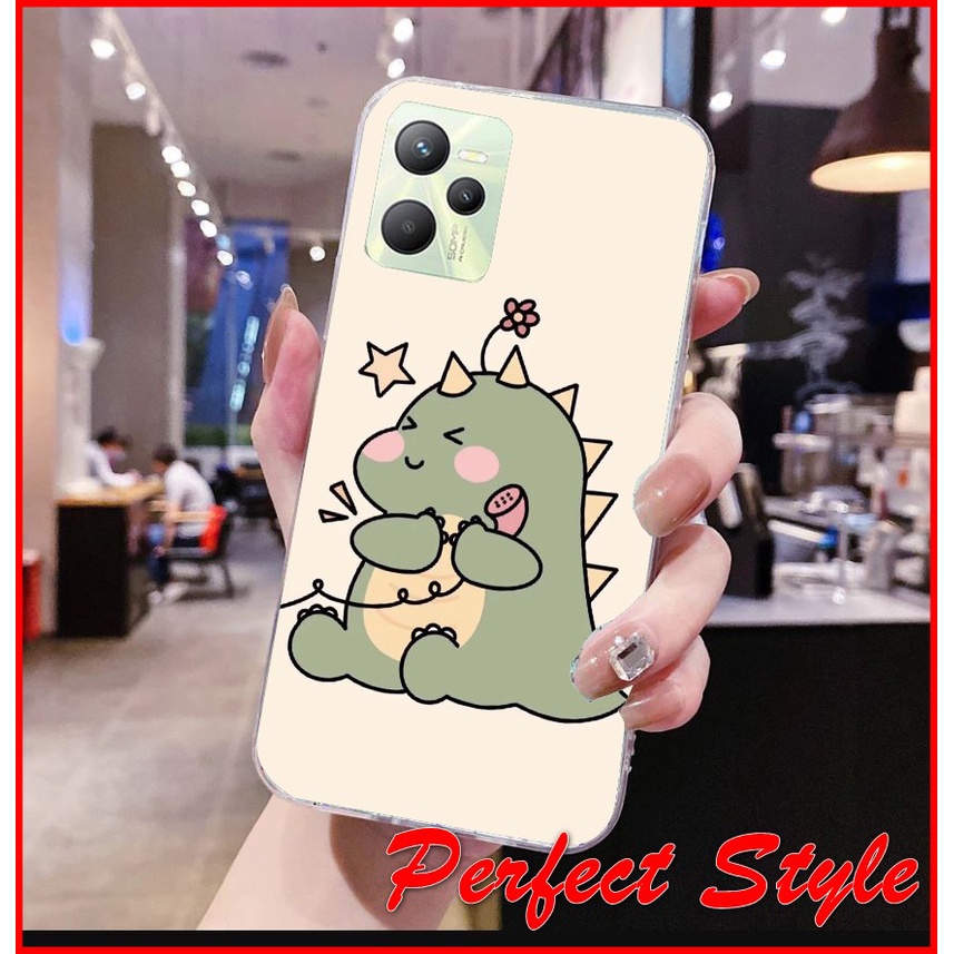 Ốp lưng in UV Khủng long Realme C33 C30 C30s C35 Nazro 50i Nazro 50A prime Realme 9 pro Q5 pro GT neo 2 Neo 3
