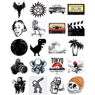 Set 20 stickers For Boys trang trí điện thoại laptop sổ tay - Cool Swag & Boys Stickers Pack được chọn mẫu ( Hàng sẵn )
