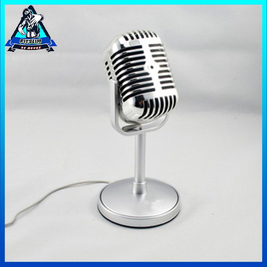 Phong cách cổ điển Micrô Studio có dây Micrô ngưng tụ cổ điển Retro [8/20]