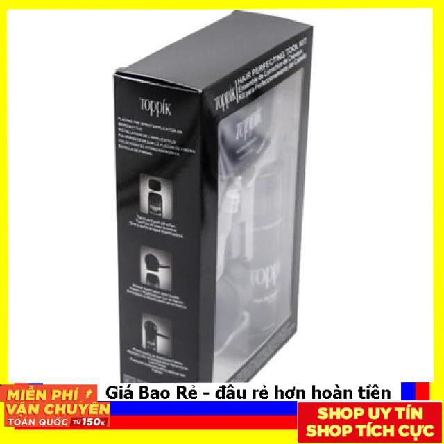 Toppik đủ bộ và chai xịt chính hãng Mỹ hàng thật hình thật video trải nghiệm chính chủ
