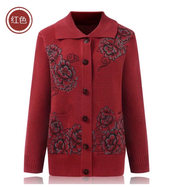 [HÀNG ORDER] ÁO KHOÁC LEN NỮ TRUNG NIÊN KÈM ẢNH THẬT | BigBuy360 - bigbuy360.vn