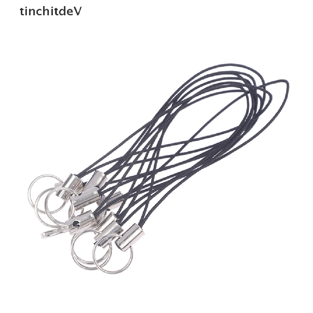 Set 10 dây đeo điện thoại có móc khóa tiện dụng