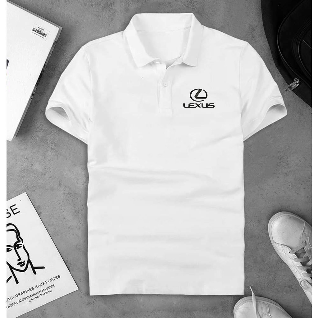 |LOGO THÊU| Áo thun Polo LEXUS Cao Cấp - Polo có cổ Logo Hãng Xe Ô tô nhiều màu Sang Trọng