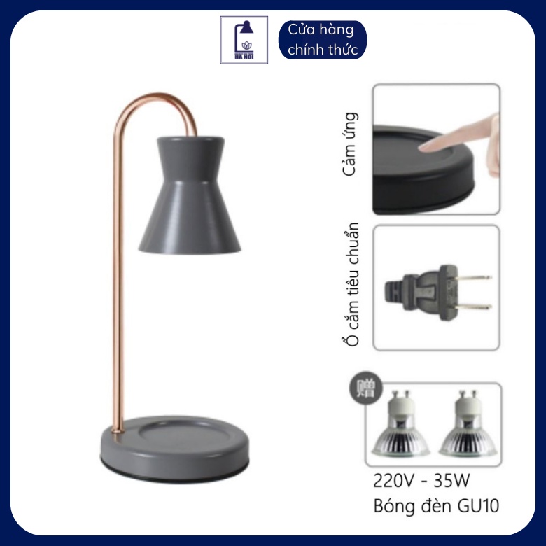 Đèn đốt nến thơm – Cảm ứng - 4 Màu