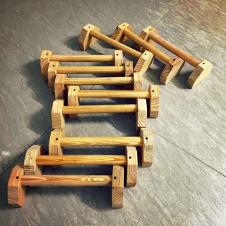 Parallettes 32cm.Dụng cụ Hỗ trợ chống đẩy tập GYM, YOGA,FITNESS 129 k/ set 2 chiếc