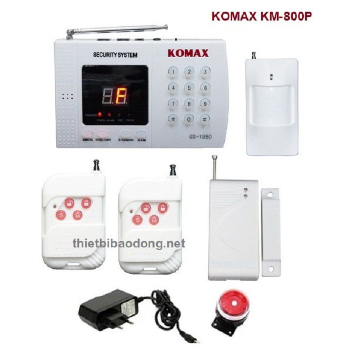 Báo động chống trộm không dây KOMAX KM-800P