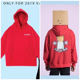 [Chính hãng] Clownz áo nỉ hoodie in hình "he always smile"