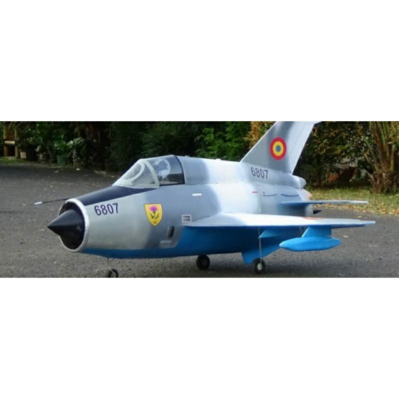 Bộ vỏ kit máy bay MiG -21 baby sải 85 cm