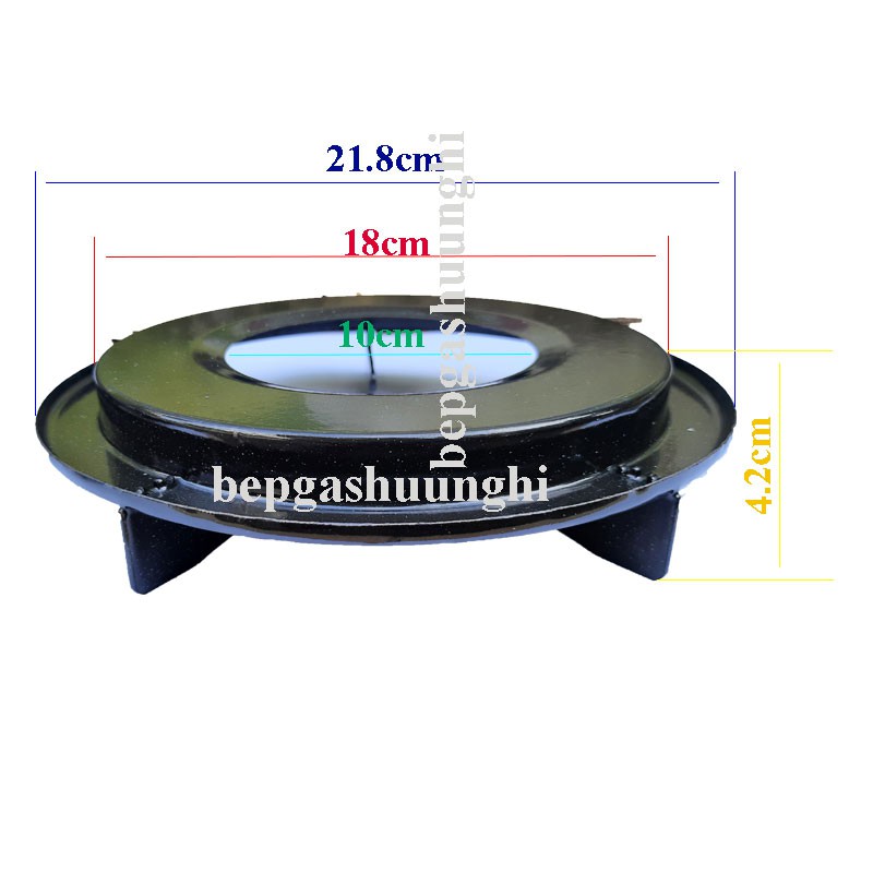 Kiềng  bếp ga  5 chân, Sử dụng cho các dòng bếp kính kiềng liền phổ thông, combo 2 cái