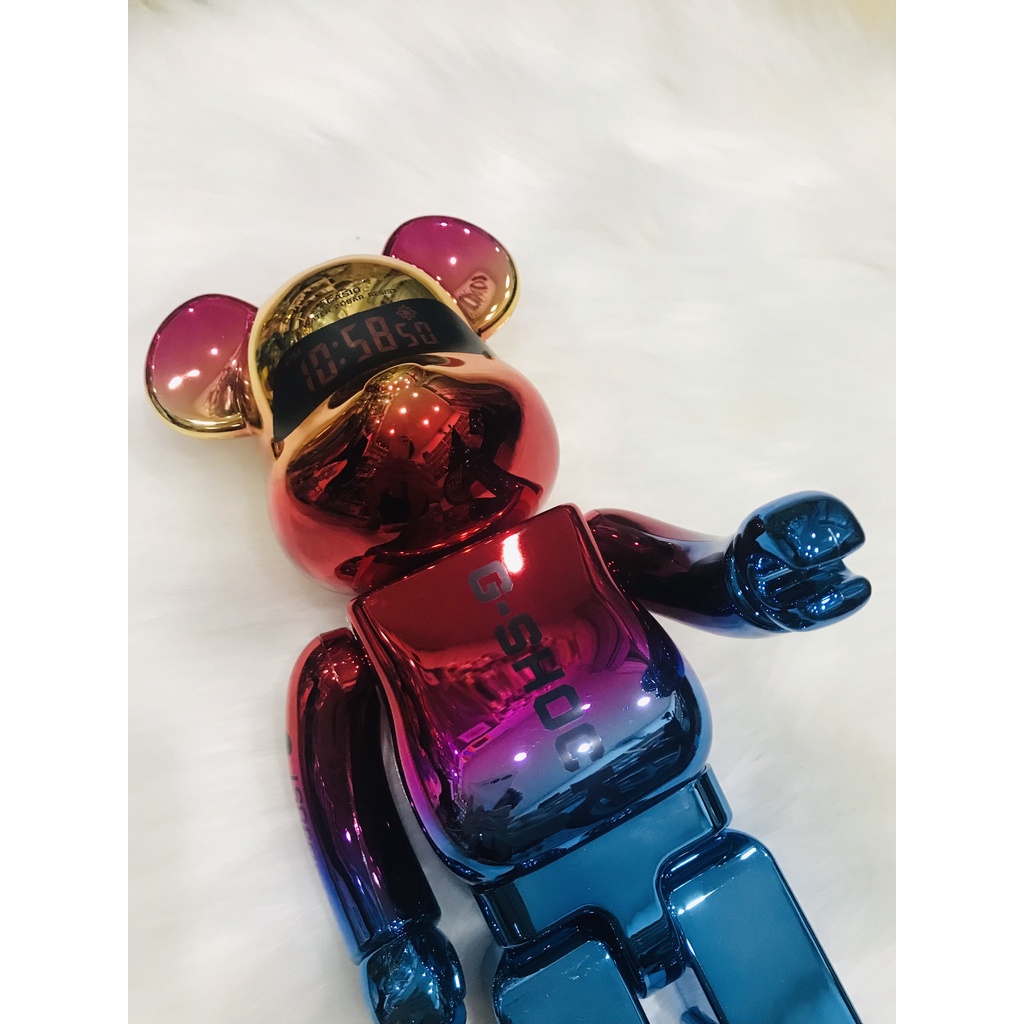 Bearbrick 400% Mô hình gấu bụng bự G - Shock 28cm