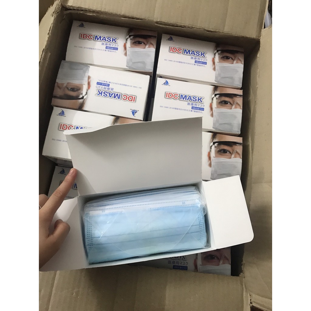 Khẩu trang IDC Mask hộp 50 cái xuất Nhật bản