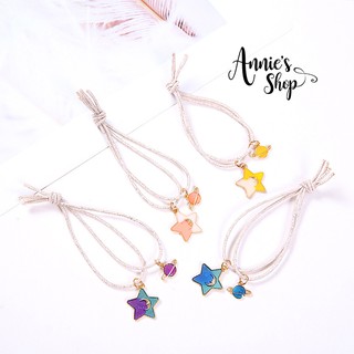 Ch075 cộc tóc charm hàn quốc - bst goodnight - star galaxy