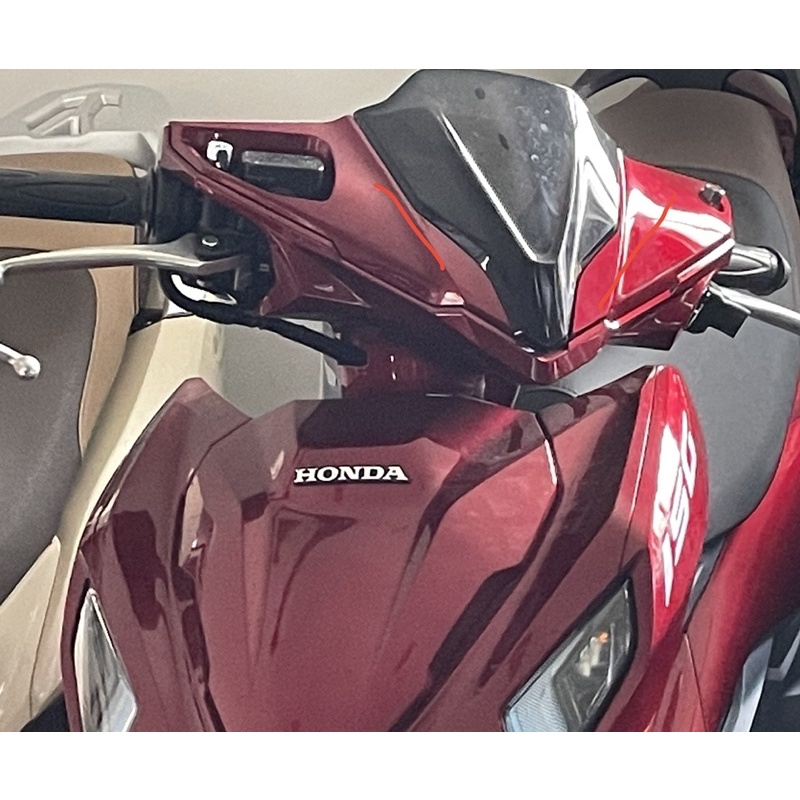 Trang trí ốp tay lái AIR BLADE 2020-2021-2022-2023 hàng chính hãng honda