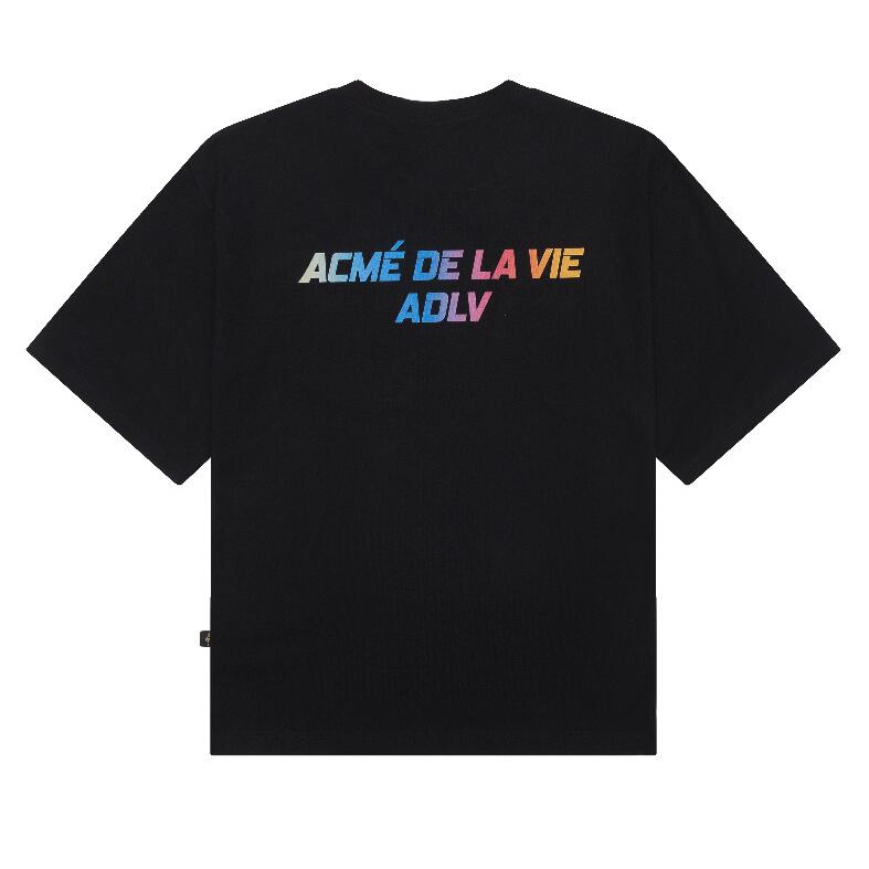 Áo thun ADLV cotton tay ngắn in họa tiết thời trang